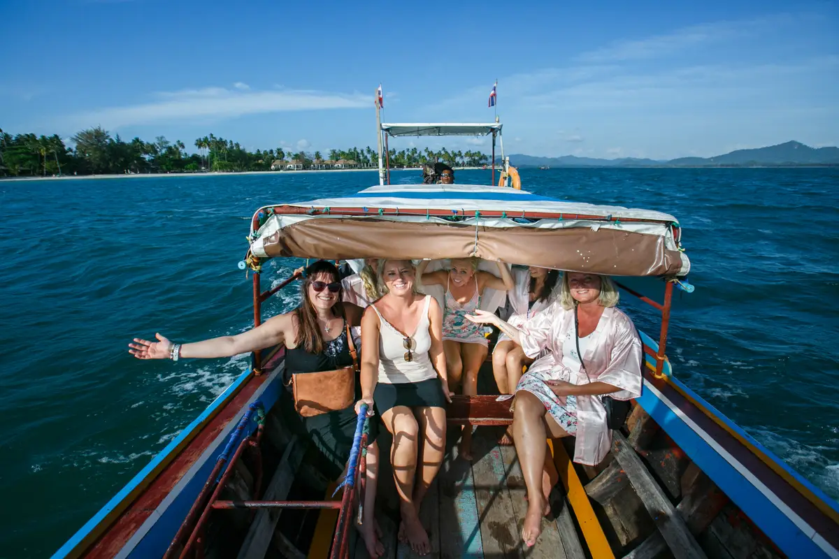Destination wedding in Koh Mook of Andrea and Pavel