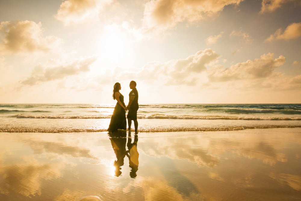Thailand beaches in themselves already provide a beautiful scenery for wedding photography