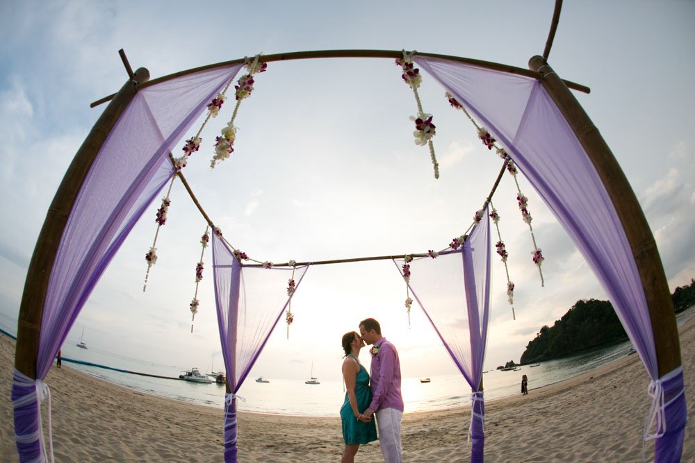 Our Thailand wedding photographer will craft your wedding day like an artist, allowing everyone else to attend rather than miss out on the ceremony because they have to snap photos of the greatest day of your life.