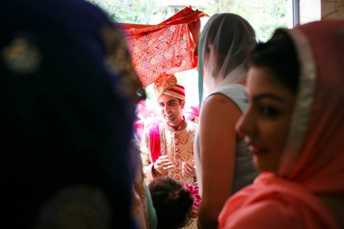 Sid and Mahek Indian wedding ceremony in Hindu temple in Phuket Thailand