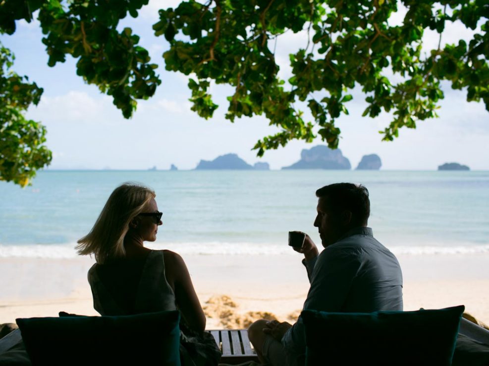 Honeymoon photos in Railay beach Krabi Thailand for Milda and Arturas.