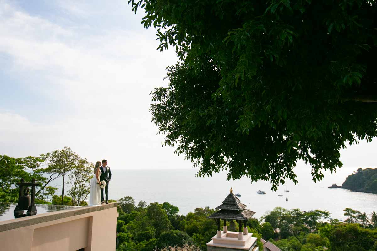 wedding photo at Pimalai Resort Krabi