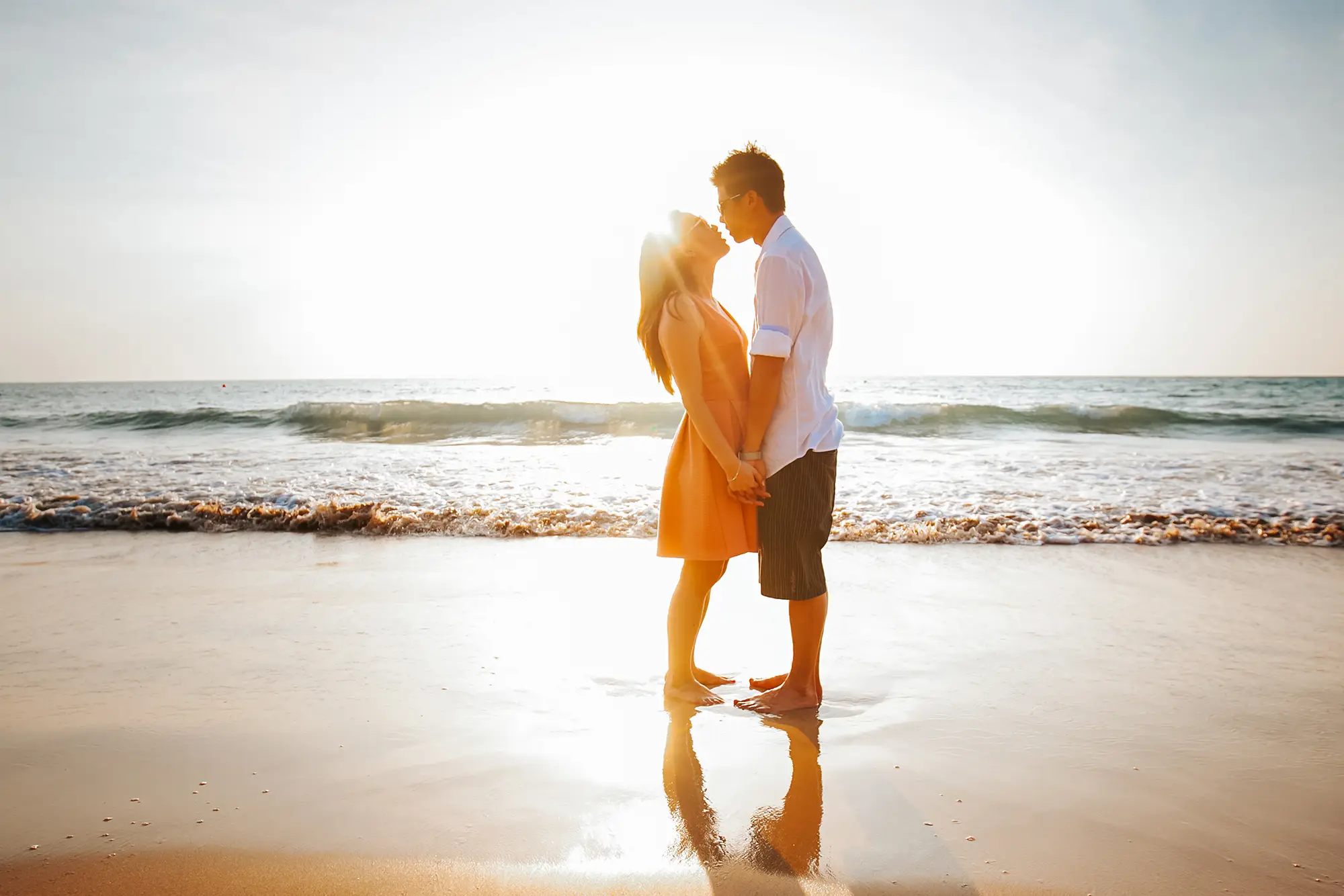 Honeymoon Photography in Phuket of Caron & Kaavin at Bang Tao Beach, Phuket Thailand