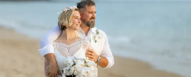 Wedding couple photography at Pimalai hotel ,Koh Lanta of Raluka & Valentin