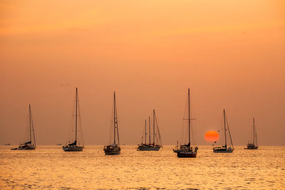 Beautiful Sunset in Phuket