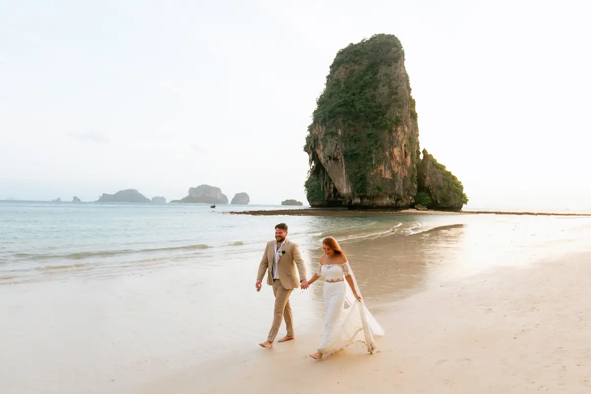 wedding at Railay, Krabi